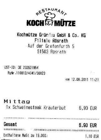 dicz Hffner Kochmtze Restaurant